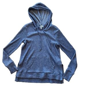 Cable & Gauge Blue Sweater Hoodie Size Small